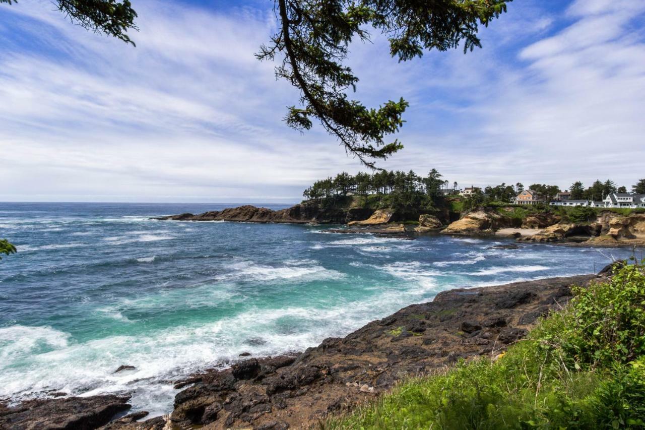 Apartamento Sea Spray In Depoe Bay Exterior foto
